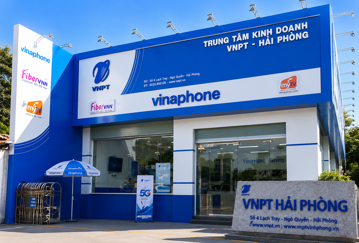 Các cửa hàng, văn phòng và cơ sở kinh doanh tại phường Gia Viên có thể đăng ký gói Internet VNPT